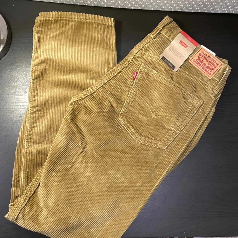 NWT Levi's Skinny Corduroys 28x30